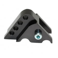 Rehausse amortisseur noir 4 positions pour moteur Minarelli vertical et horizontal, MBK 50 Booster 2004+, Nitro, Ovetto, Yamaha 50 BWS 2004+, Aerox, Neos