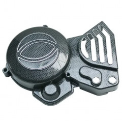 Cache allumage imitation carbone 50 à boîte Derbi Senda 1994-2005