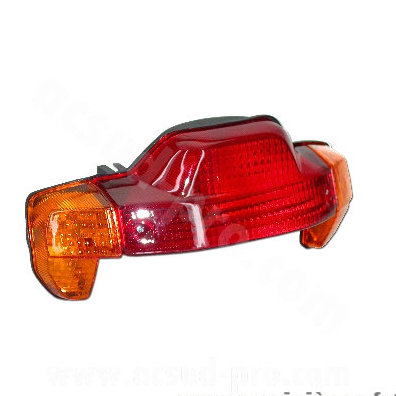 Feu arrière rouge avec clignotants pour MBK 50 Booster 1999-2003 Yamaha 50 BWS 1999-2003