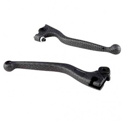Levier de frein imitation carbone 02-08 pour Derbi Senda R, X-Trem