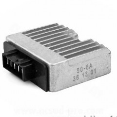 Régulateur de tension 639751 Piaggio 50 LX, Liberty, Fly, Typhoon, NRG, Vespa Primavera, Sprint, Gilera SMT, Derbi Senda, Aprilia RS4, SX, RX