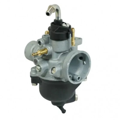 Carburateur Dellorto PHVA 12 PS Montage souple avec graissage pour MBK Booster, Nitro, Yamaha BWS 50, Aerox, Peugeot 50 Speedfight