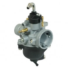 Carburateur Dellorto PHVA 12 PS Montage souple avec graissage pour MBK Booster, Nitro, Yamaha BWS 50, Aerox, Peugeot 50 Speedfight