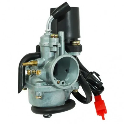 Carburateur adaptable Ø16mm avec starter électrique pour MBK 50 Booster 2004+, Nitro 2004+, Yamaha 50 BWS 2004+, Aerox 2004+