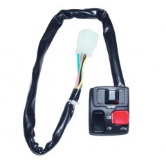 Commutateur gauche adaptable 50cc Derbi Senda, Gilera RCR, SMT