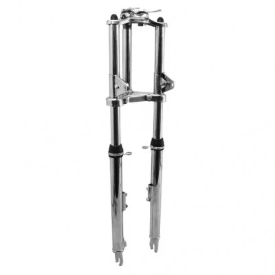 Fourche télescopique adaptable chromée Peugeot 103 XP / 103 SPX