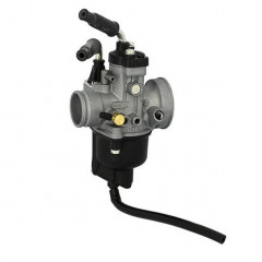 Carburateur Dellorto PHVB 22 CD réf 1156 (montage souple - avec graissage - starter à câble) pour Scooter, Mécaboite, Mobylette, Maxi Scooter, Moto, Quad