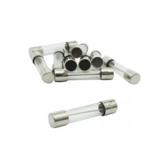 Fusible rond en verre 10A KIT 10 FUSIBLES 6X30