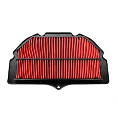 Filtre à air Hiflofiltro HFA3908 adaptable pour Suzuki 600 GSX-R 2001-2003, 750 GSX-R 2000-2003, 1000 GSX-R 2001-2004