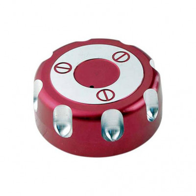 Bouchon d'essence 50 à boîte alu rouge Derbi Senda