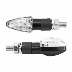 Clignotant triangle blanc/transparent ampoule orange