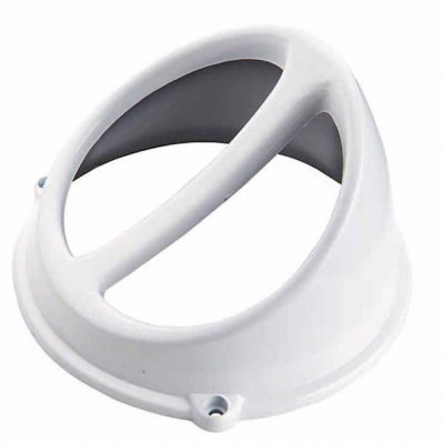 Écope de refroidissement adaptable blanc MBK 50 Booster, Stunt, Yamaha 50 BWS, Slider