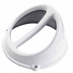 Écope de refroidissement adaptable blanc MBK 50 Booster, Stunt, Yamaha 50 BWS, Slider