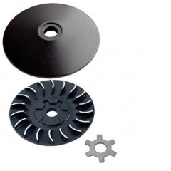 Joue fixe ventilé black edition MBK 50 Booster, Yamaha 50 BWS, Aprilia 50 SR, Malaguti 50 F12