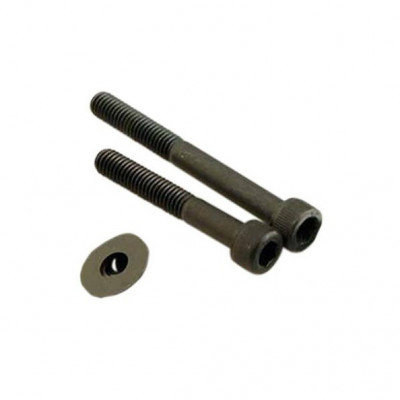 Kit 11 vis de carter acier noir 6x40-55 Peugeot TKR, Trekker, Speedfight, Squab