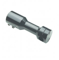 Potence scooter noir mat P/GUIDON D.22MM pour MBK Booster/Stunt, Yamaha BWS/Slider 50cc