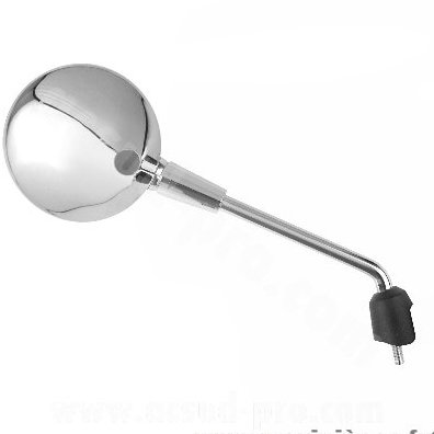 Rétroviseur droit chrome Piaggio 50-125cc Vespa Primavera 2013> OEM : CM182102-CM261902