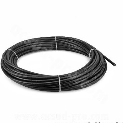 Gaine Ø6 32/10 noir (rouleau de 16.50m)