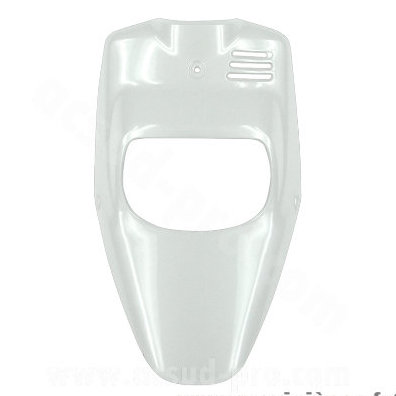 Tablier avant blanc brillant MBK 50 Booster 1999-2003 / Yamaha 50 BWS 1999-2003