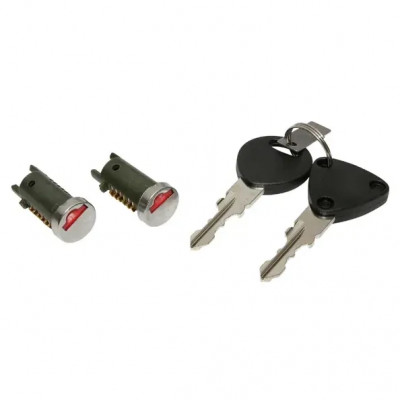 Kit de barillets à clé 13mm - Piaggio 50 Zip 4T, Typhoon 2011+, Liberty, Fly 2T, Fly 4T