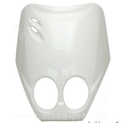 Tablier avant blanc brillant MBK Ovetto 2002-2007 / Yamaha Neos 2002-2007