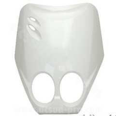 Tablier avant blanc brillant  MBK Ovetto 2002-2007 / Yamaha Neos 2002-2007