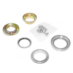 Jeu de direction adaptable 50 chinois GY6 139 QMB - Kymco 50,125 Agility 2T-4T Peugeot 50 V-Clic 4T Baotian 50 BT49QT 4T Sym 50 Orbit 4T