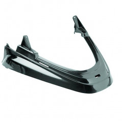 Spoiler tablier avant noir adaptable MBK 50 Booster 1999-2003 / Yamaha 50 BWS 1999-2003 P2R