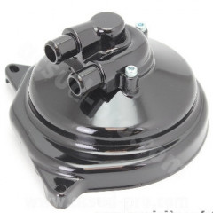 Carter pompe à eau noir 50cc pour scooter Mbk Nitro Yamaha Aerox Jog Aprilia SR Malaguti F12