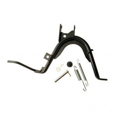 Béquille centrale adaptable noire 5ME-F7111-02 pour MBK 50 Nitro 1997-2012 et Yamaha 50 Aerox 1997-2012