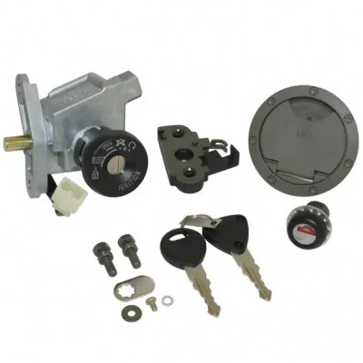 Contacteur à clé 5 fils 5BR-H2021-00 pour scooter MBK Nitro 1997-2002 et Yamaha Aerox 1997-2002