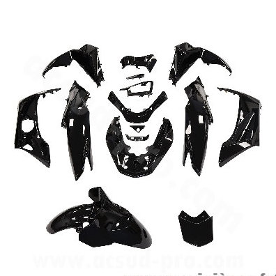 Kit carrosserie noir brillant 15 pièces Honda PCX 125cc 2014-2016