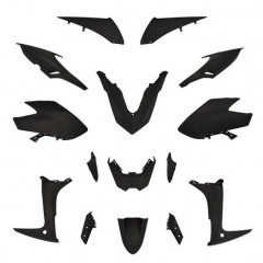 Kit carrosserie noir mat 15 pièces pour Yamaha TMAX 560 2020-2021