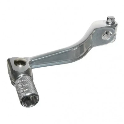 Sélecteur de vitesse adaptable Vicma alu pliable argent Derbi 50 Senda, Gilera 50 SMT, RCR