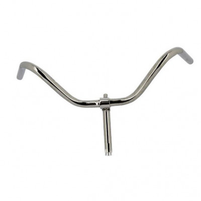 Guidon adaptable avec potence chrome