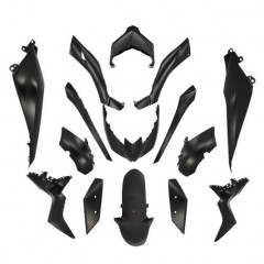 Kit carrosserie noir mat 15 pièces Yamaha XMAX 125CC 2018-2022 / XMAX 300CC 2017-2022 / XMAX 400CC 2018-2020