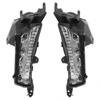Clignotant à LED homologué CE transparent pour Yamaha TMAX 560 2020-2021 (la paire) OEM: B7M-83310-00 / B7M-83320-00