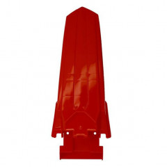 Garde boue arrière rouge brillant adaptable Rieju MRT/MRT Pro 125 2009-2022