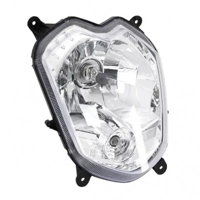 Optique de phare adaptable 50-125CC 2T et 4T 2010-2020 (OEM : 33100-ABA-0001)