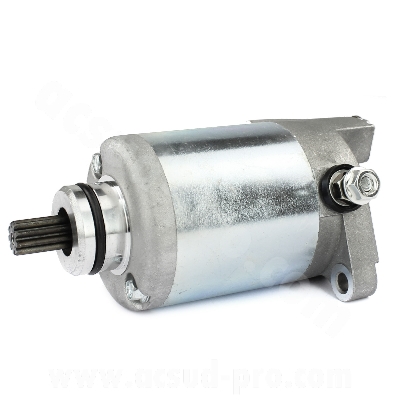 Démarreur électrique adaptable 125 Piaggio X7/X8/X9/X Evo / Fly / Liberty / MP3 / Beverly / Vespa GTS / Vespa LX / Gilera 125 Nexus / Malaguti 125 Madison / Aprilia 125 Atlantic (OEM : SM14-225 / 580442)