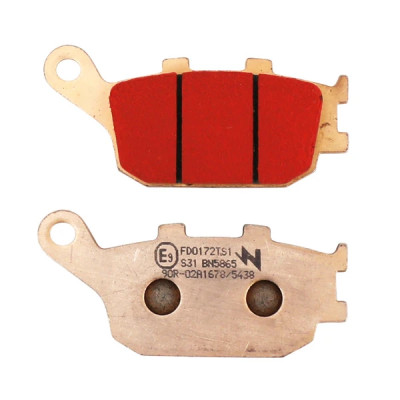 Plaquettes de frein adaptable FD0172TS AR pour Yamaha MT-07, Honda 600 CB Hornet, Kawasaki 750 Z, 650 Z, Suzuki 650 DL V-Strom