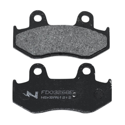 Plaquettes de frein adaptable FD0326BE AR pour Kawasaki 250 SC Epsilon 2002+ et Suzuki 400/250 Burgman 2001-2006