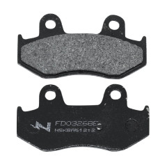 Plaquettes de frein adaptable FD0326BE AR pour Kawasaki 250 SC Epsilon 2002+ et Suzuki 400/250 Burgman 2001-2006