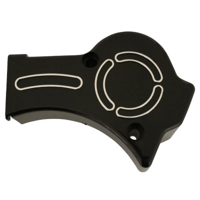 Cache de pompe à huile adaptable noir pour Derbi 50 Senda 1996-2005, Gilera 50 SMT 2000-2005, RCR-Bultaco 50 Astro, Lobito