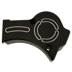 Cache de pompe à huile adaptable noir pour Derbi 50 Senda 1996-2005, Gilera 50 SMT 2000-2005, RCR-Bultaco 50 Astro, Lobito