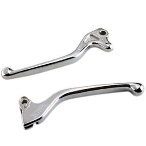 Paire de leviers de frein adaptable poli MBK 50 Booster 2004+, Stunt, Yamaha 50 BW'S 2004+
