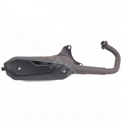Pot d'échappement adaptable TECNIGAS SILENT PRO Piaggio Typhoon, Stalker, Fly, Zip, Ice, NRG (2 temps)
