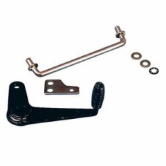 Pédale lanceur adaptable acier noir pour Peugeot 103 MVL-SP, MBK 51