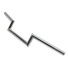 Guidon adaptable Z barre lisse chromé 50mm pour Peugeot 103 et MBK 51