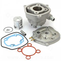 Kit haut moteur alu adaptable CYLINDRE + CULASSE pour MBK NITRO / MBK MACH G / YAMAHA AEROX / YAMAHA JOG R / MALAGUTI F12 / F15 / APRILIA SR H2O